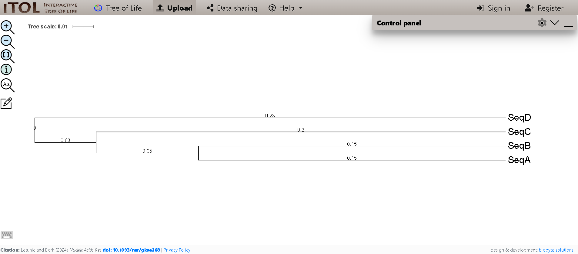 ML TREE